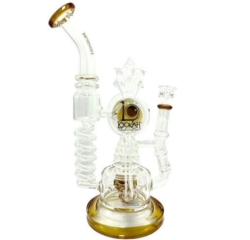 12.5" Lookah Glass Spiral Recycler Multi Percolator