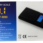 Jewelry Scale 1000G X 0.1G - Blue7