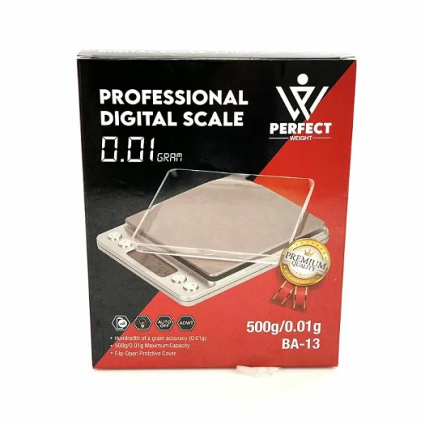 Pocket Scale 500G X 0.01G Silver