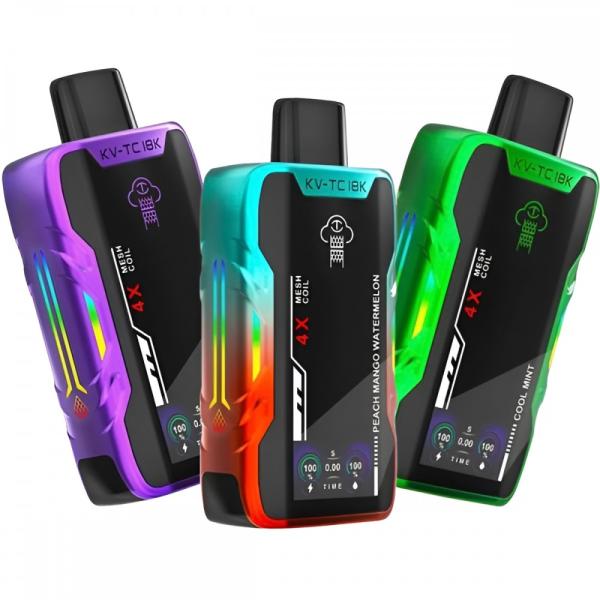 KV-TC18k 18,000 Puffs